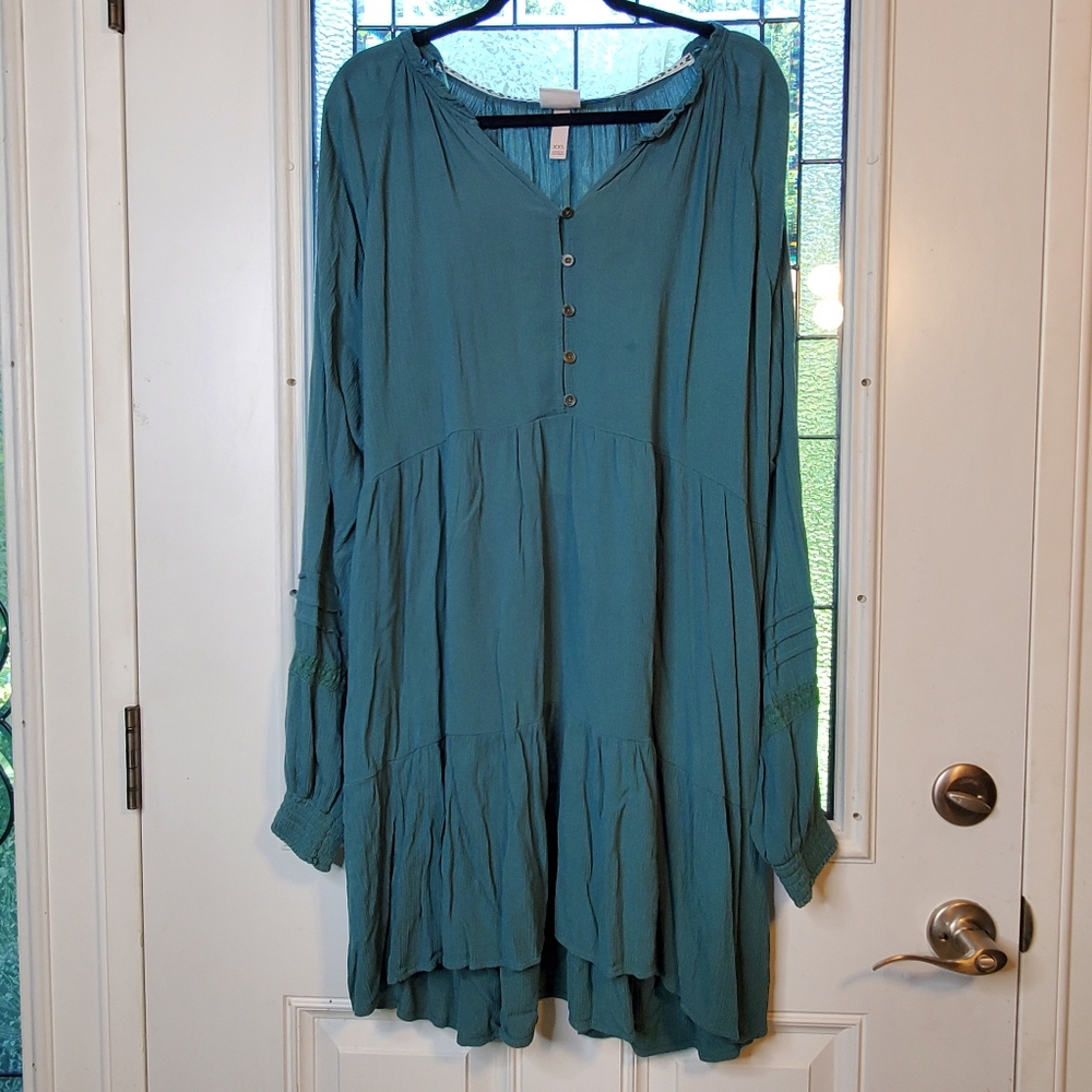 KNOX ROSE Boho Midi Dress